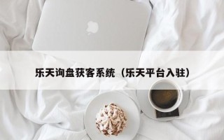 乐天询盘获客系统（乐天平台入驻）